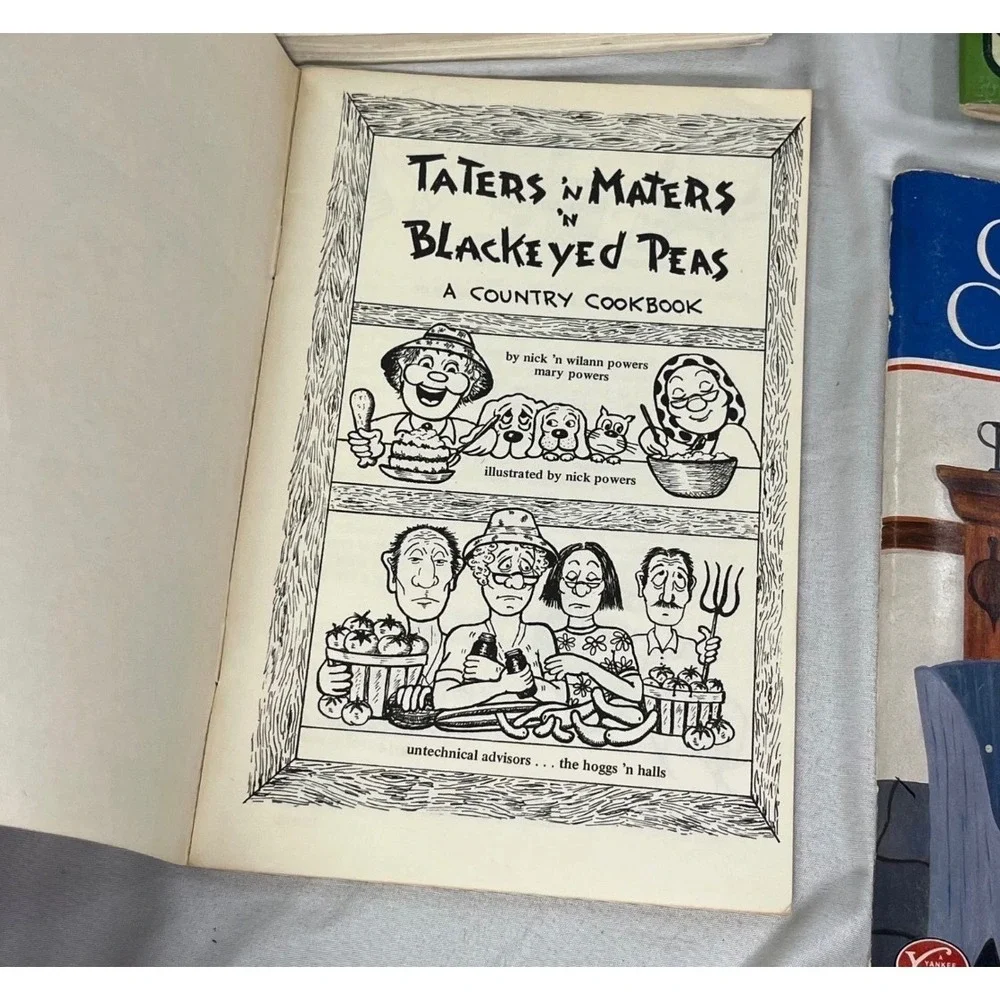 Vintage Cookbook Lot of 4 Miriam B Loo Colonial Cookbook Soups Country Cooking